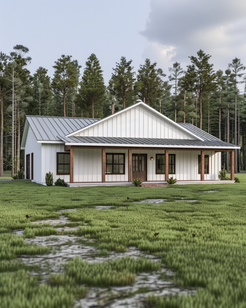 The Astral Barndominium-Style Farmhouse Model. - AY CUSTOM HOME
